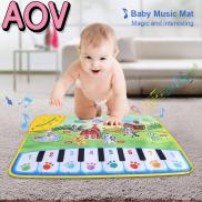 Aov Bé Âm Nhạc Mat Toddler Sàn Bàn Phím chơi piano Mat Với Động Vật âm