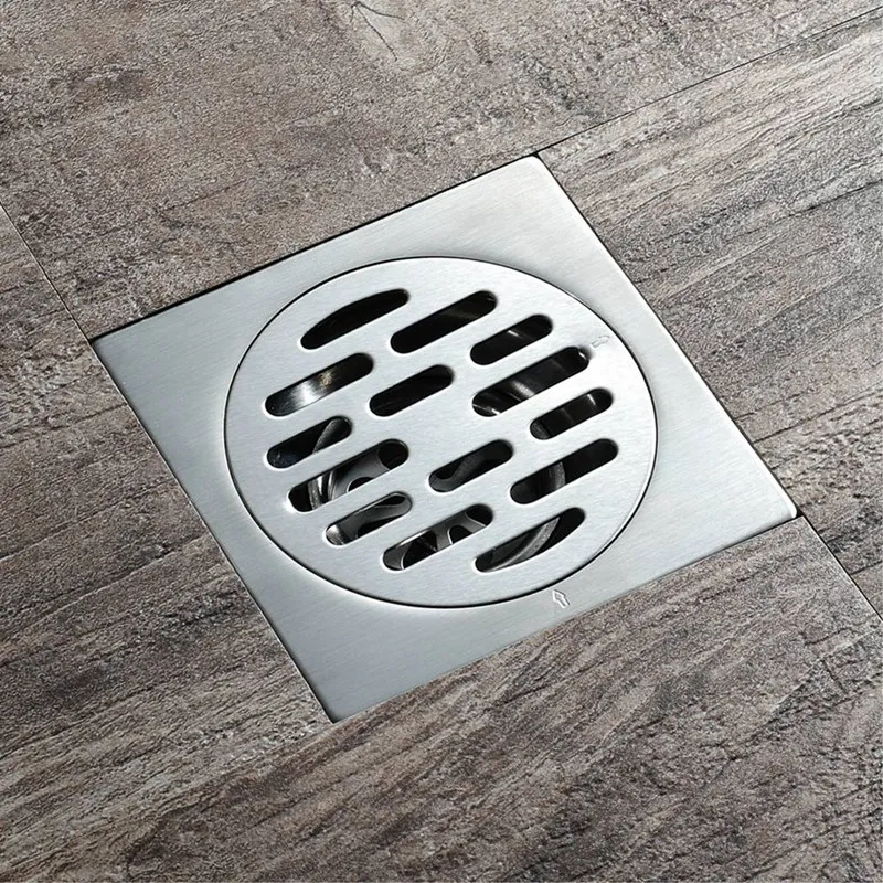 Thick Stainless Steel Anti-odor Square Floor Drain Waste Drain