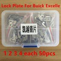 200Pcs/lot brass DWO4R DW04R Car Lock Repair Accessories Car Lock Reed Lock Plate For Buick Excelle 1 2 3 4 types each 50pcs