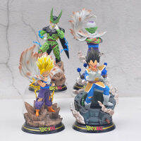 D Ragon B All อะนิเมะตัวเลข WCF Son Gohan ผักเซลล์ P Iccolo การกระทำ Figurines ส่องสว่างฉากรุ่นพีวีซีของเล่นรุ่นของขวัญตกแต่ง