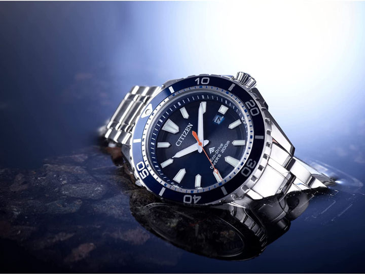 citizen-eco-drive-promaster-diver-mens-watch-silver-bracelet-blue-dial