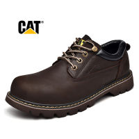 Caterpillar Men Classic Low-Top รองเท้าหนังวัวกลางแจ้งรองเท้าสำหรับทำงาน