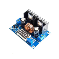 LED Voltmeter PWM Adjustable 4-38V to 1.25-36V Step-Down Board Module Digital DC Voltage Regulator Power Drop Module