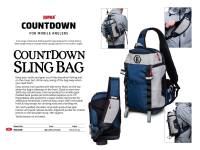 กระเป๋า สะพายบ่า RAPALA Countdown รุ่น RBCDSB Sling Bag กระเป๋าเป้ มีช่องเก็บคีม ด้านข้าง กระเป๋าตกปลา กระเป๋าตกเบ็ต พกพาคันเบ็ดได้ JOJO Thailand