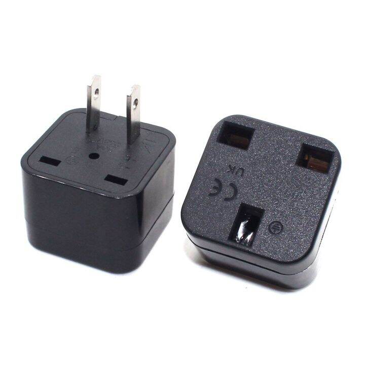 UK to US Japan Plug Adapter 10A250V Universal 2 flat parallel pins