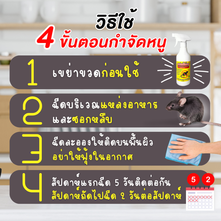 ไล่หนูในรถ-ไล่หนูถาวร-ไล่หนูสมุนไพร-สเปรย์ไล่หนู-สกัดจากพืช-ไม่มีสารเคมีอันตราย-500ml-กำจัดหนูอย่างปลอดภัย-ไม่ทำลายพื้นผิวรถ-พร้อมส่ง