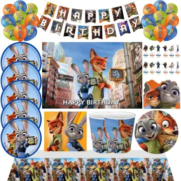 Disney-Zootopia 2 Theme Birthday Party Decoration, Paper Cup