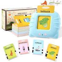 Kids Learning English Word Flash Cards Reading Talking Machine Montessori Educational Sight Words Game Toy for Toddlers Gifts Flash Cards Flash Cards