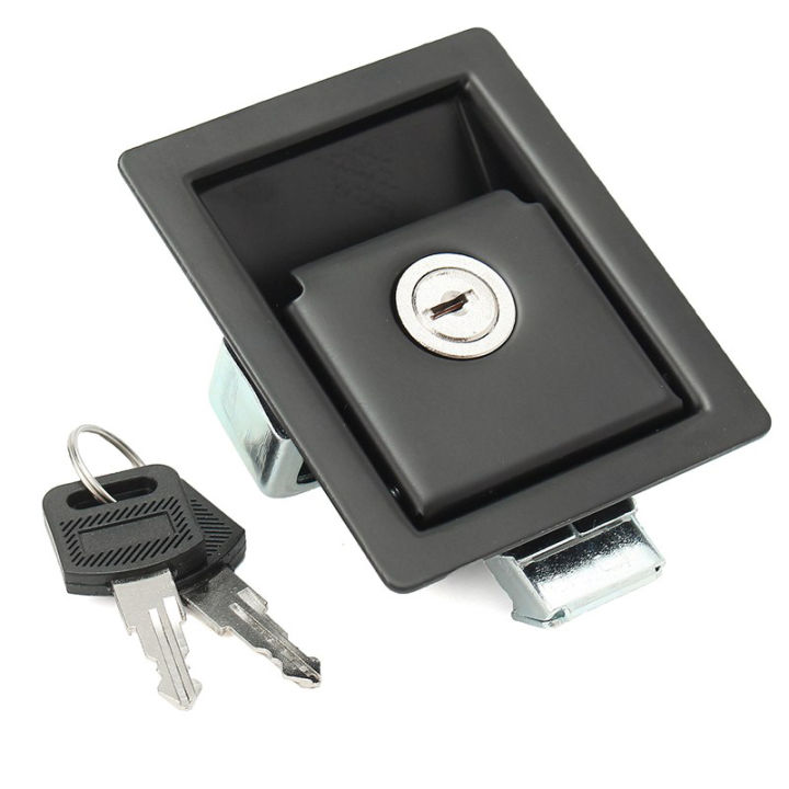 rv-car-paddle-entry-door-lock-latch-handle-knob-trailer-pull-type-panel-door-lock