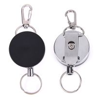 【CC】☍♗  1PCS Retractable Resilience Wire Rope Elastic Badge Reel ID Card Holder