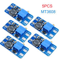 [สต็อก] Diymore 5PCS MT3608 2A DC-DC Step Up Powerใช้โมดูลโมดูลพลังงานสนับสนุนสำหรับArduino