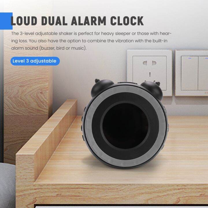 loud-dual-alarm-clock-with-bed-shaker-vibrating-alarm-clock-for-heavy-sleepers-or-hearing-impaired-usb-charging-port