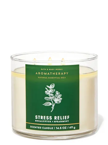 bath and body works relax candle