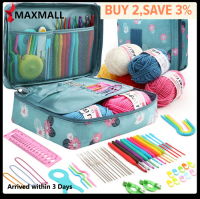 ?Quick Arrival?Beginner Knitting Needles Handmade Crafts with 5 Group Wool Crochet Hooks Needles Perfect Gifts Storage Bag for DIY Scarves Gloves?Arrive 1-3 Days?