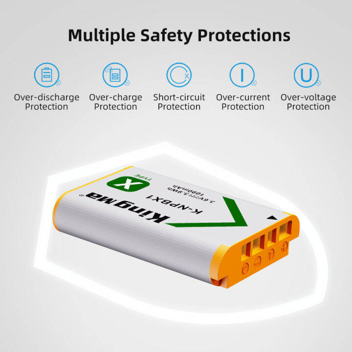 kingma-sony-np-bx1-1090mah-battery-and-lcd-dual-charger-kit-for-sony-rx100-m7-m6-m5-m4-m3-m2