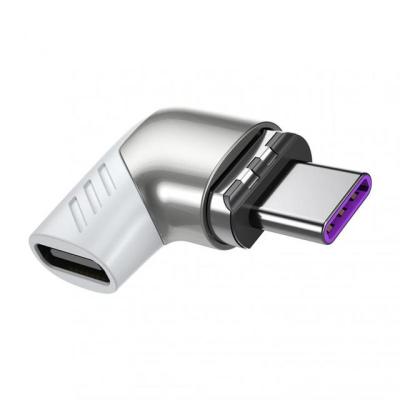 Essager 100W USB Type C แม่เหล็กอะแดปเตอร์ Type-C USB ตัวผู้ USB C ตัวเมียขั้วต่อแม่เหล็กสำหรับ Mackbook Pro Huawei USB-C