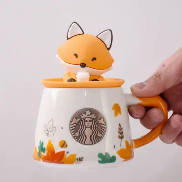 Starbucks Autumn Fox 300ml Ceramic Mug 