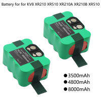 14.4V 350048008000MAH SC Ni-MH แบตเตอรี่แบบชาร์จไฟได้เครื่องดูดฝุ่นหุ่นยนต์กวาดสำหรับ KV8 XR210 XR510 XR210A XR210B