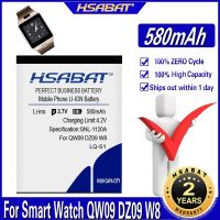 【】 Vantime Store HSABAT LQ-S1 580MAh สำหรับสมาร์ทวอท์ช QW09 AB-S1 W8 T8 A1 V8 X6 RYX-NX9 RYX-NX9 KSW-S6