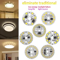 สปอตไลท์ไฟหลอดไฟแอลอีดีสีขาวเย็นแบบ DIY อินพุตหลากสีโคมไฟถั่วไฟ LED SMD2835ชิปแสง