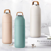 Stainless Steel Thermos Portable Vacuum Flask Insulated Tumbler Large Capacity Water Bottle Outdoor Insulated Cup With Handle