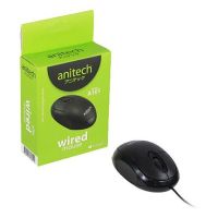 เมาส์ Anitech A101 เม้าส์มาตราฐาน USB MOUSE OPTICAL รับประกัน 1ปี