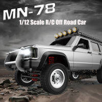 AHlmsm MN78 Cherokee-RC Off Road รถปีนเขา1/12 Scale 2.4G รีโมทคอนโทรล RTR Jeep รุ่น Linkage LED Light MN99S อุปกรณ์เสริม