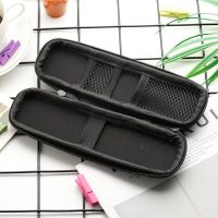 ❇ Portable EVA Black Hard Shell Pencil Case Protective Storage Case Pencil Case Carrying Box For Pen Earphone Organize Case