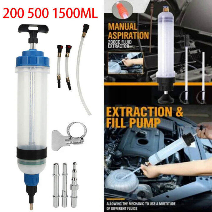 Car Oil Fluid Extractor Siphon Pump Brake Fluid Fluid Pump Auto Manual
