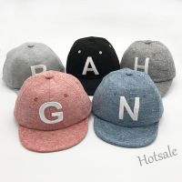 【hot sale】❇☁๑ C05 READY STOCK Baby Boy Girl Cotton Hat Cap Baby Fashion Kids Letter Embroidery Hats Adjustable Baseball Caps Alphabet Style