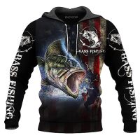 Carp Fishing Graphic Hoodie Men Clothing Camo Tattoo 3D Walleye Bass Fish Printed Hoodies Women Harajuku Fashion y2k Pullover