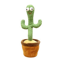 Cactus Plush Toys Electronic Shake Dancing Cactus Funny Childhood Toys With The Song Plush Cute Dancing Table Room Decoration