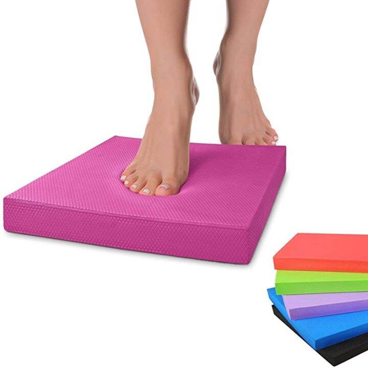 [NEW 2023] Soft Balance Pad TPE Yoga Mat Foam Exercise Pad Thick