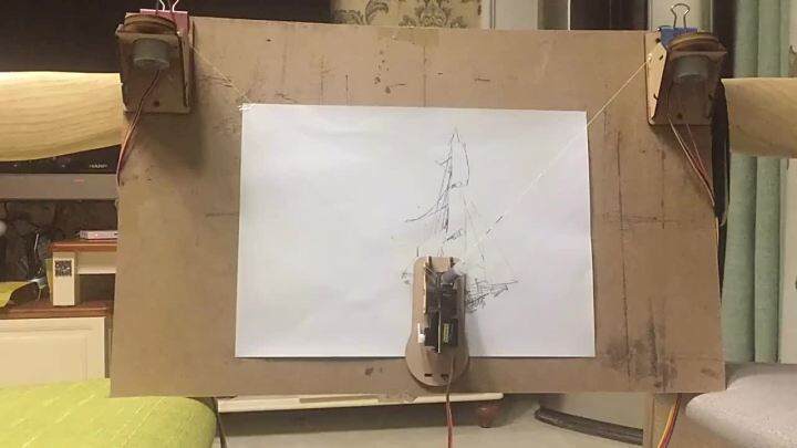 Cheapest Open Source Drawbot Draw Line Plotter Wall Painting Robot ...