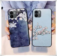 เคสสำหรับ Redmi A2 A1 โทรศัพท์ฝาหลัง ประกายดอกไม้แมกโนเลียป้องกันการเกิดออกซิเดชันซิลิโคนกันตกสำหรับ Redmi A2 A1 เคสใส่โทรศัพท์