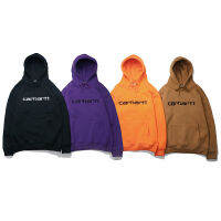 Carhartt เสื้อมีฮู้ดปักลายหลากสี