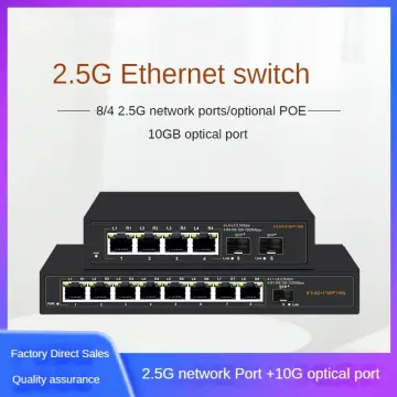 NEW Sub $69 Fanless 2.5GbE Switches with 10GbE 