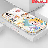 JIUMOO เคส S7สำหรับ Vivo V20 Pro ลายหิมะสีขาวใหม่กรอบพื้นผิวสี่เหลี่ยมเคสนิ่มซิลิกาเจลกันกระแทกเคสมือถือรวมทุกเลนส์กล้องถ่ายรูปฝาครอบป้องกัน