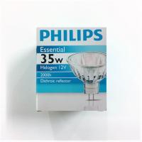 หลอดฮาโลเจนหน้าปิด PHILIPS 12โวลล์ 36องศา35w