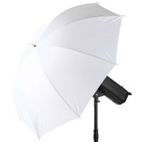 Photography Photo 33in/83cm Soft White Translucent Diffuser Umbrella Mount Holder for Studio Flash