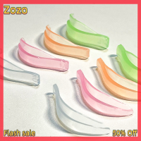 Zozo ✨Ready Stock✨ แผ่นดัดขนตาสีเจลลี่4คู่แผ่นดัดขนตาปลอมแบบนำกลับมาใช้ใหม่ได้สีสันสดใสแผ่นปกป้องขนตาร้านเสริมสวย