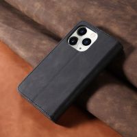 RHI2J Flip Leather Wallet Case For iPhone 11 12 13 14 Pro Max Mini XS Max X XR 8 7 6 6S Plus SE 2020 Card Holder Protect Cover Funda
