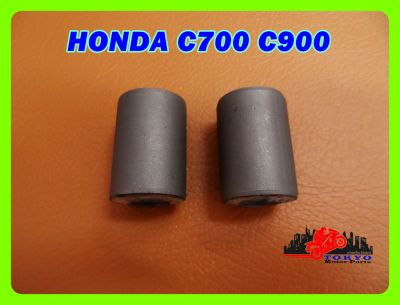 HONDA C700 C900 REAR FORK BUSHING SET "BLACK" (2 PCS.) // บูชตะเกียบหลัง HONDA C700 C900 สีดำ (2 ตัว) สินค้าคุณภาพดี