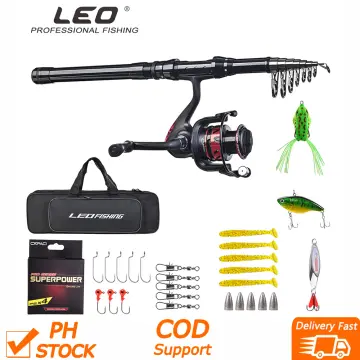 Sougayilang Fishing Complete Set Portable 2 Sections 1.2m 1.8m