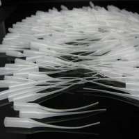 50pcs 502 Instant Super Glue Dropping Tube Nozzle Universal Lengthened Needle Tube Bottle Catheter Dropper Adhesive Tool epoxy Adhesives Tape