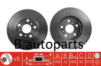 จานเบรคหน้า TOYOTA CORONA AT171 ST171 CT170 1987-1992 CAMRY SV20 SV21 SV25 CV20 1986-1991 RUNSTOP /คู่