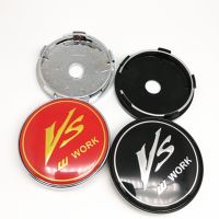 Auto parts 4pcs 60mm Auto Wheel Center Hubcaps for VS W Work Car Styling Rims Hub Cover Cap Emblem 56mm Badge Stickers