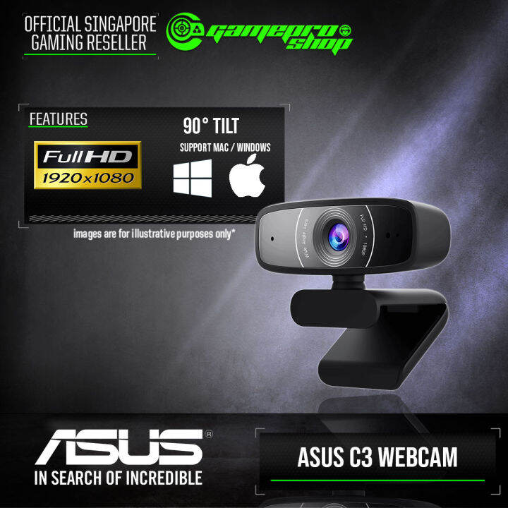 asus webcam c3 mac