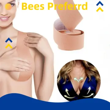 Almond Push Up Boob Tape Silicone Nipple Cover