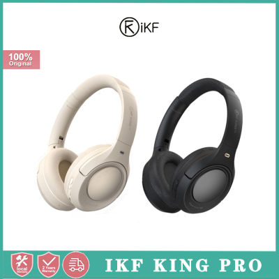 IKF King Pro ชุดหูฟังไร้สายบลูทูธพร้อมไมโครโฟน,ไม่มีเสียงรบกวนที่ใช้งานอยู่
